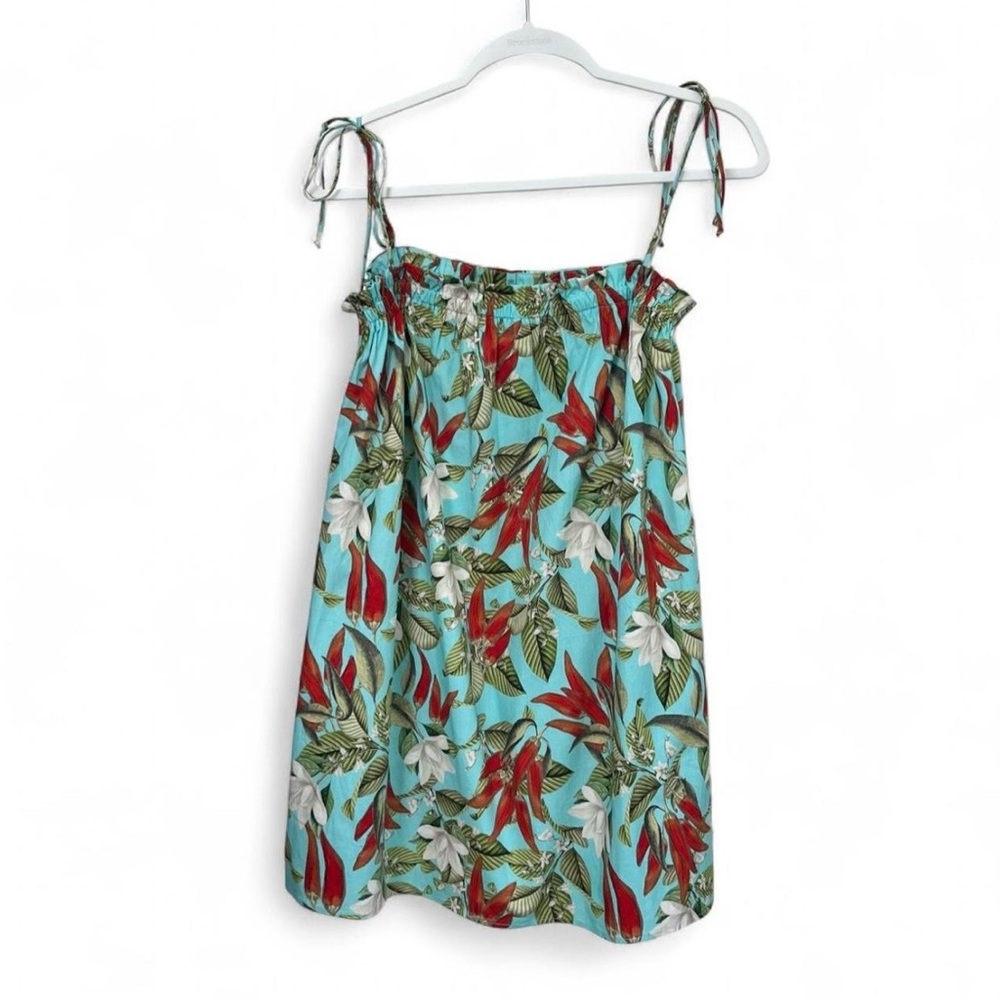 Show Me Your Mumu Angel Mini Spicy Peppers Cotton Blend Dress Sz M Tropical NWT - Picture 3 of 14